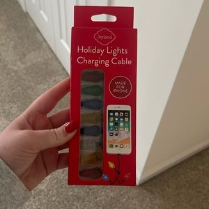Holiday lights charging cable